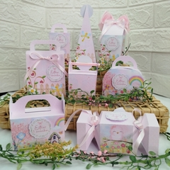 Kit de Caixinhas Personalizadas para Lembrancinhas tema Jardim de Passarinhos - Atelie Cor de Flor