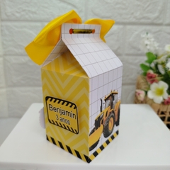 Kit Festa Construtor com Trator – Caixinhas Personalizadas para Lembrancinhas - loja online