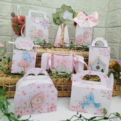 Kit de Caixinhas Personalizadas para Festa Infantil tema Jardim Encantado - loja online