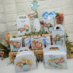 Kit Festa com Caixinhas Personalizadas tema Pequeno Principe - Atelie Cor de Flor