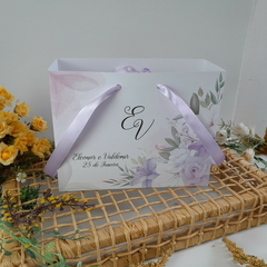 Sacola Personalizada para Convite de Padrinhos de Casamento - pacote c/ 10 unidades - loja online