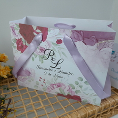 Sacola Personalizada para Convite de Padrinhos de Casamento - pacote c/ 10 unidades - comprar online