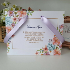 Sacola Personalizada para Convite de Padrinhos de Casamento - pacote c/ 10 unidades na internet