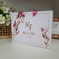 Imagem do Sacola Personalizada para Convite de Padrinhos de Casamento - pacote c/ 10 unidades