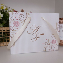 Sacola Personalizada para Convite de Padrinhos de Casamento - pacote c/ 10 unidades - comprar online