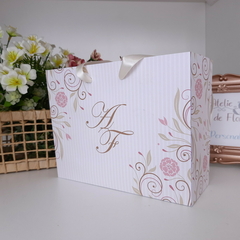 Imagem do Sacola Personalizada para Convite de Padrinhos de Casamento - pacote c/ 10 unidades