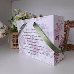 Sacola Personalizada para Convite de Padrinhos de Casamento - pacote c/ 10 unidades - loja online