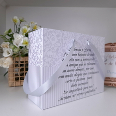 Sacola Personalizada para Convite de Padrinhos de Casamento - pacote c/ 10 unidades na internet