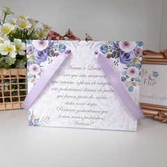 Sacola Personalizada para Convite de Padrinhos de Casamento - pacote c/ 10 unidades - loja online