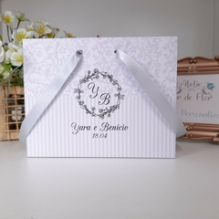 Sacola Personalizada para Convite de Padrinhos de Casamento - pacote c/ 10 unidades - comprar online