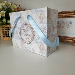 Imagem do Sacola Personalizada para Convite de Padrinhos de Casamento - pacote c/ 10 unidades
