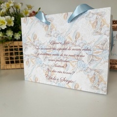 Sacola Personalizada para Convite de Padrinhos de Casamento - pacote c/ 10 unidades na internet