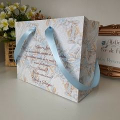 Sacola Personalizada para Convite de Padrinhos de Casamento - pacote c/ 10 unidades - loja online