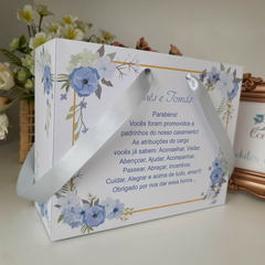 Sacola Personalizada para Convite de Padrinhos de Casamento - pacote c/ 10 unidades na internet