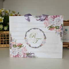 Sacola Personalizada para Convite de Padrinhos de Casamento - pacote c/ 10 unidades - comprar online