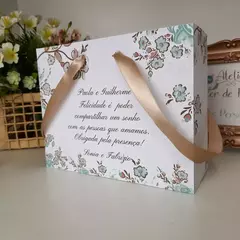 Sacola Personalizada para Convite de Padrinhos de Casamento - pacote c/ 10 unidades na internet