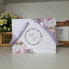 Sacola Personalizada para Convite de Padrinhos de Casamento - pacote c/ 10 unidades - loja online