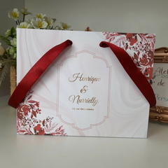 Sacola Personalizada para Convite de Padrinhos de Casamento - pacote c/ 10 unidades - comprar online