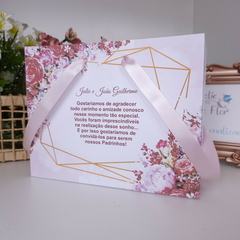 Sacola Personalizada para Convite de Padrinhos de Casamento - pacote c/ 10 unidades na internet