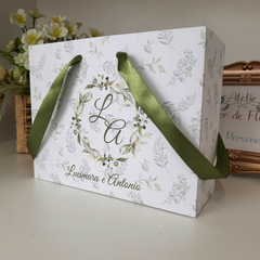 Sacola Personalizada para Convite de Padrinhos de Casamento - pacote c/ 10 unidades - comprar online