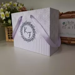 Sacola Personalizada para Convite de Padrinhos de Casamento - pacote c/ 10 unidades - loja online