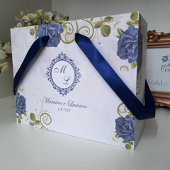 Sacola Personalizada para Convite de Padrinhos de Casamento - pacote c/ 10 unidades - loja online