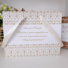Sacola Personalizada para Convite de Padrinhos de Casamento - pacote c/ 10 unidades na internet
