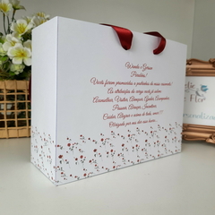 Sacola Personalizada para Convite de Padrinhos de Casamento - pacote c/ 10 unidades na internet