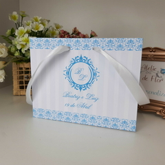 Sacola Personalizada para Convite de Padrinhos de Casamento - pacote c/ 10 unidades - Atelie Cor de Flor