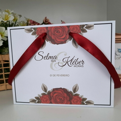 Sacola Personalizada para Convite de Padrinhos de Casamento - pacote c/ 10 unidades - loja online