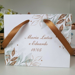 Sacola Personalizada para Convite de Padrinhos de Casamento - pacote c/ 10 unidades - comprar online