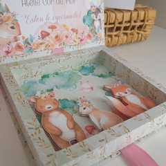 Caixa Convite tema Bosque Encantado Menina- pacote com 10 unidades - comprar online
