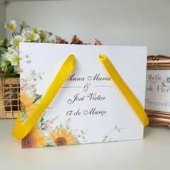 Sacola Personalizada para Convite de Padrinhos de Casamento - pacote c/ 10 unidades - comprar online