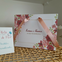 Sacola Personalizada para Convite de Padrinhos de Casamento - pacote c/ 10 unidades - loja online