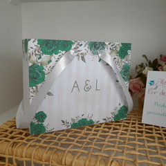 Sacola Personalizada para Convite de Padrinhos de Casamento - pacote c/ 10 unidades - loja online