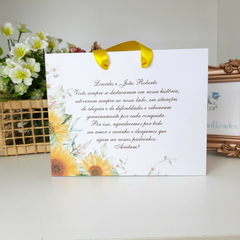 Sacola Personalizada para Convite de Padrinhos de Casamento - pacote c/ 10 unidades na internet