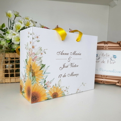 Imagem do Sacola Personalizada para Convite de Padrinhos de Casamento - pacote c/ 10 unidades
