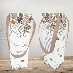 Sacola Personalizada para Mini Bebida ou Taça - pacote c/ 10 unidades - comprar online