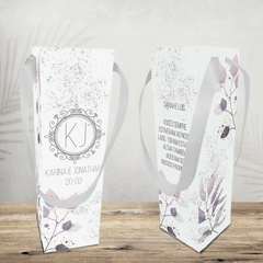 Sacola Personalizada para Mini Bebida ou Taça - Convite de Padrinhos -´pacote c/ 10 unidades - comprar online