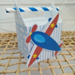 Kit de Caixinhas Personalizadas tema Aviador - Atelie Cor de Flor