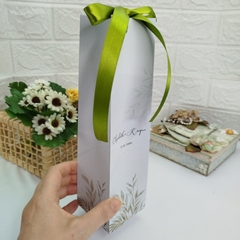 Sacola Personalizada para Mini Bebida - pacote com 10 unidades - Atelie Cor de Flor