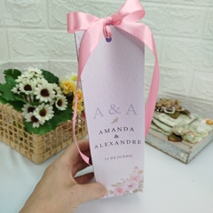 Sacola para Mini Bebidas - Padrinhos de Casamento - pacote com 10 unidades - comprar online