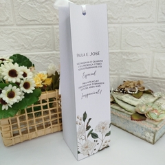 Sacola Personalizada para Mini Bebida - pacote com 10 unidades - Atelie Cor de Flor