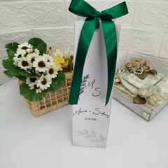 Sacola Personalizada para Casamento - pacote com 10 unidades - Atelie Cor de Flor