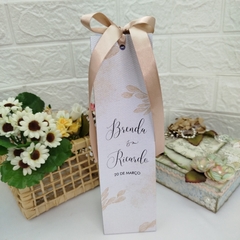 Sacola Personalizada para Mini Bebida - pacote com 10 unidades - Atelie Cor de Flor