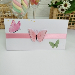 Convite Personalizado Borboletas - pacote c/10 unidades - comprar online
