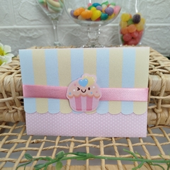 Convite Personalizado tema Confeitaria - Pacote c/ 10 unidades - comprar online