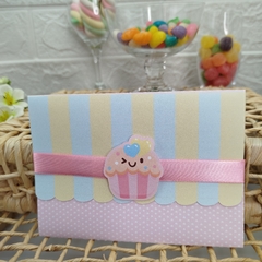 Imagem do Convite Personalizado tema Confeitaria - Pacote c/ 10 unidades