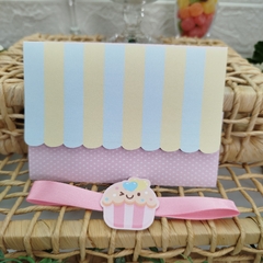 Convite Personalizado tema Confeitaria - Pacote c/ 10 unidades
