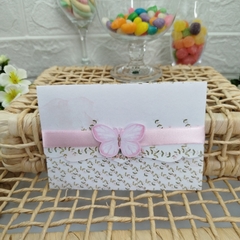 Convite Personalizado Borboletas - Pacote c/ 10 unidades - comprar online